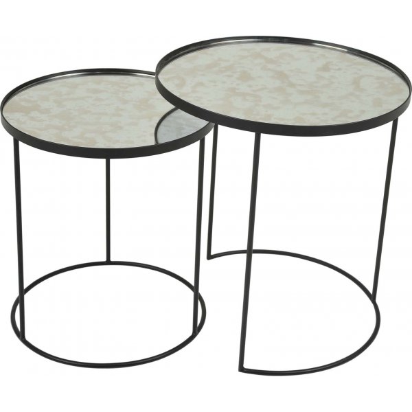 Hille Banktisch 40/48,5 cm - Schwarz