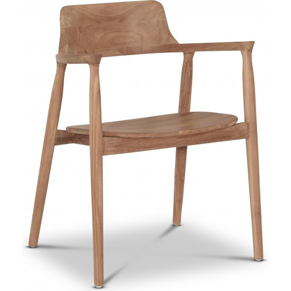 Caraca-Sessel aus Teakholz