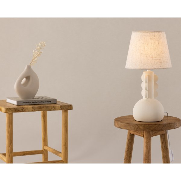 Mellerud Tischlampe - Beige