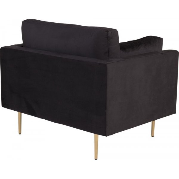 Sessel Savanna - Schwarzer Samt Sessel Savanna - Schwarzer Samt