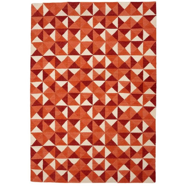 Kelim Teppich Harlekin - Rot