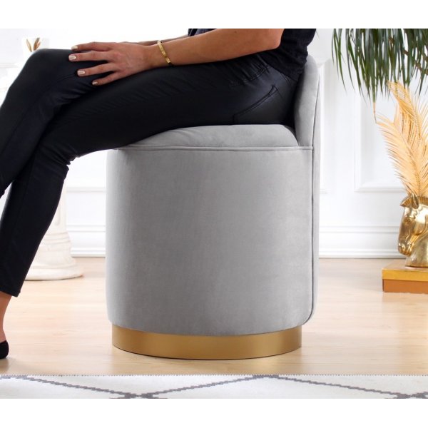 Dover Hocker - Hellgrau Dover Hocker - Hellgrau