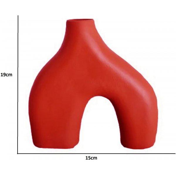 Formo Vase - Rot Formo Vase - Rot