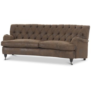 Howard Barkley gebogenes 4-Sitzer-Sofa - Vintage