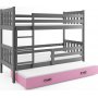 Carino Etagenbett mit Zustellbett 80 x 190 cm - Beliebige Farbe