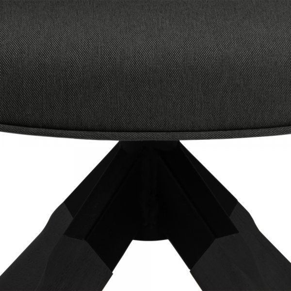 Aura Sessel - Dunkelgrau/Schwarz