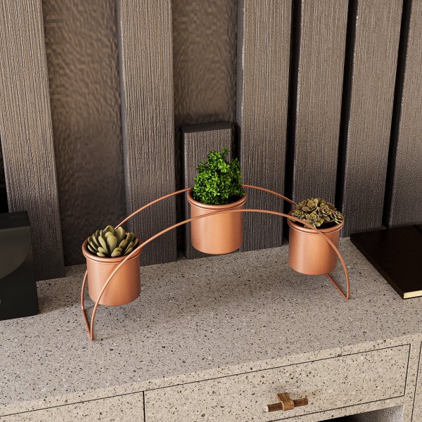 Plato 12 Vorratstöpfe - Kupfer Plato 12 Vorratstöpfe - Kupfer