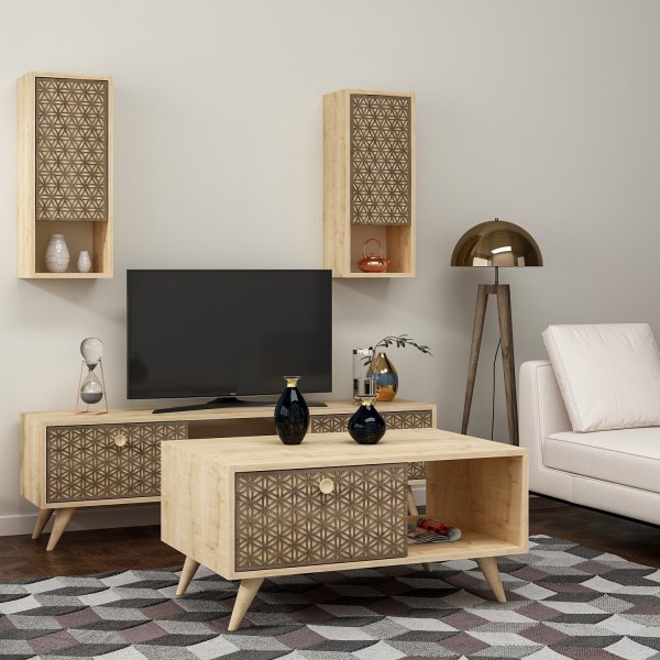 New York Couchtisch 90 x 60 cm - Saphireiche