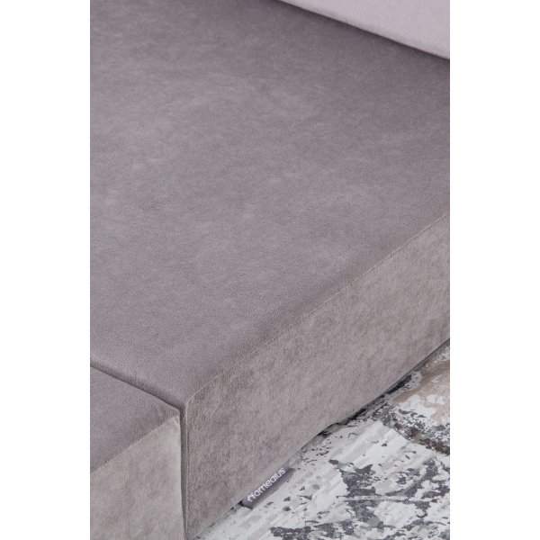 Magic 2-Sitzer-Schlafsofa - Hellgrau