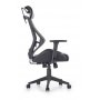 Brostuhl Terry - Schwarz/Grau + Fleckentferner fr Mbel