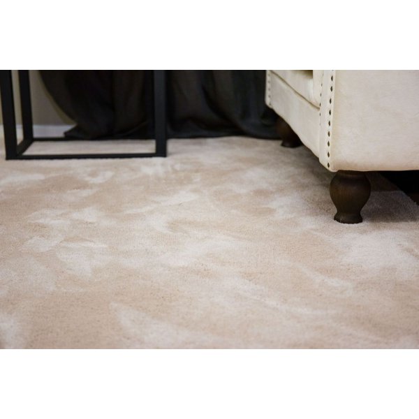 Viskoseteppich Lawson - Beiger Viskose-Look Viskoseteppich Lawson - Beiger Viskose-Look