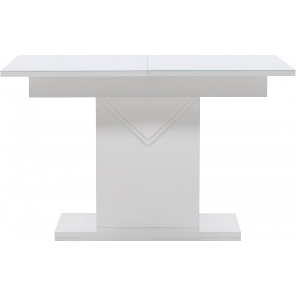 Pluto Esstisch 120-160 x 90 cm - Weiß Pluto Esstisch 120-160 x 90 cm - Weiß