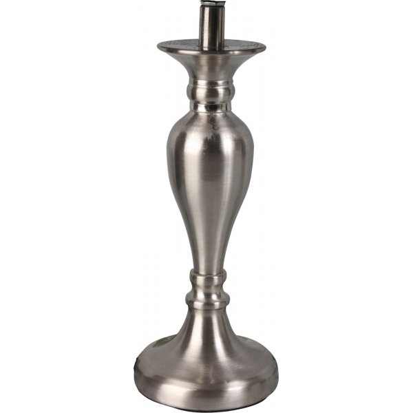 Zebra-Lampensockel - Silber