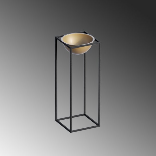 Plato 21 Topf - Schwarz/Gold