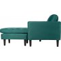 Sofa Firenze aus grnem Samt