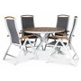 Ekens Positionsstuhl Weialuminium - Polywood