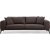 Kenzo 3-Sitzer-Sofa - Grau