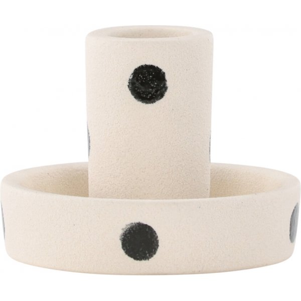 Ceco Kerzenhalter - Schwarz/Weiß Ceco Kerzenhalter - Schwarz/Weiß