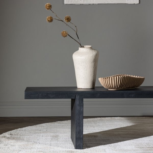 Yakunik Couchtisch 120 x 38 cm - Schwarz