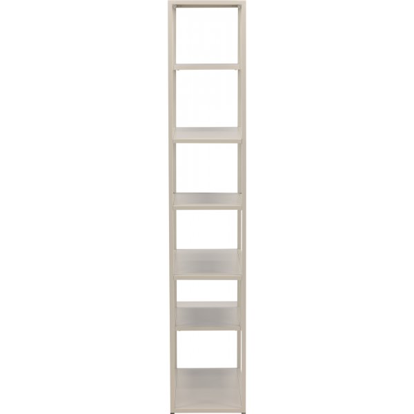 B�cherregal aus Stahl - Beige