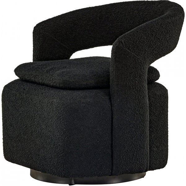 Lorbeer-Sessel - Schwarz Lorbeer-Sessel - Schwarz