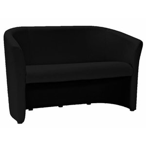 Lilyanna 2-Sitzer Sofa  - schwarz + Fleckentferner fr Mbel