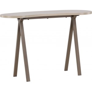 Holmestrand Schreibtisch 115 x 50 cm - Beige/Braun