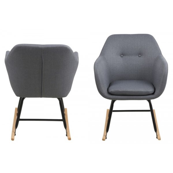 Emilia Schaukelstuhl - Dunkelgrau Emilia Schaukelstuhl - Dunkelgrau