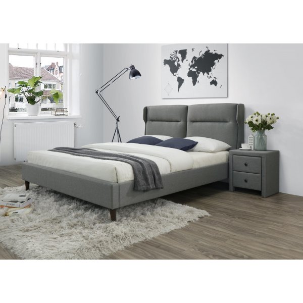 Santino grauer Bettrahmen 160x200 cm Santino grauer Bettrahmen 160x200 cm