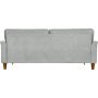 Howard Sofa, 3-Sitzer, grau, 210 cm breit, Watford Deluxe