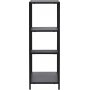 Puno Beistelltisch 80 x 30 cm - Schwarz