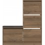 Dude Schuhschrank - Braun