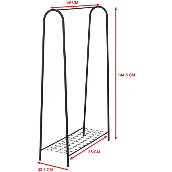 Igor Kleiderstnder - Schwarz