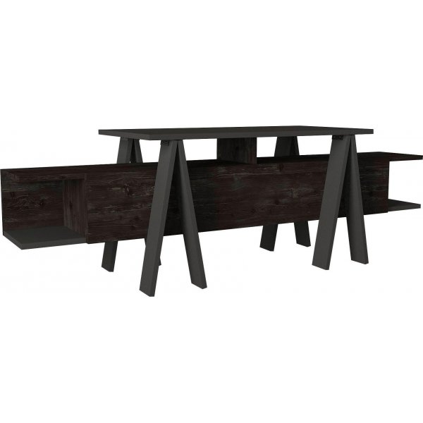 Medienbank Aspero - Schwarz/Anthrazit