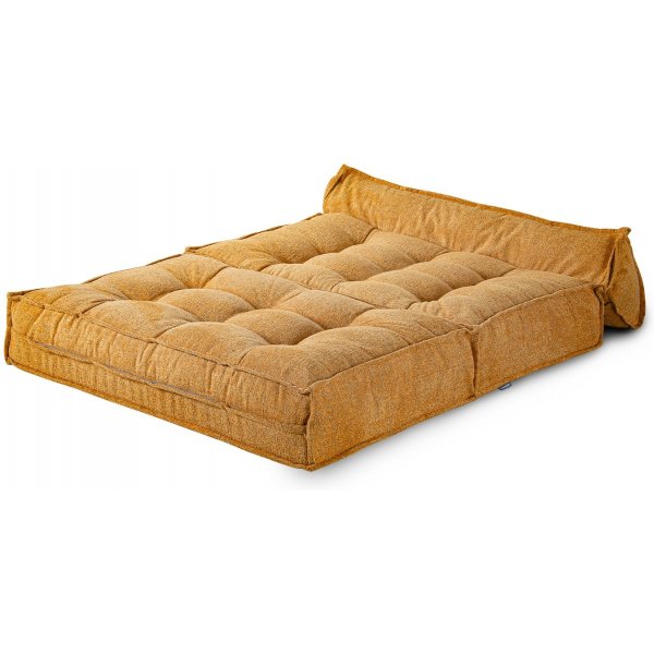 Faldi 2-Sitzer-Schlafsofa - Gelb