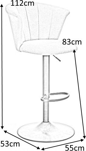 Pelikan Barhocker 104 - Beige