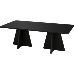 Pilz-Couchtisch 120 x 60 cm - Schwarz