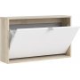Shoes Wandschuhschrank - Eiche/wei
