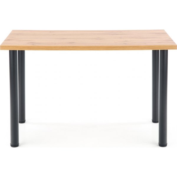 Buno Esstisch 120 cm - Wotan Eiche/schwarz Buno Esstisch 120 cm - Wotan Eiche/schwarz