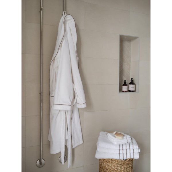 Carlton-Bademantel - Wei