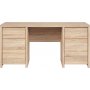 Kaspischer Schreibtisch 160 x 65 cm - Eiche