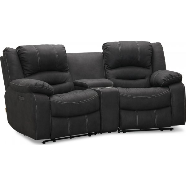 Kensington Manual 2-Sitzer-Sofa - Grau