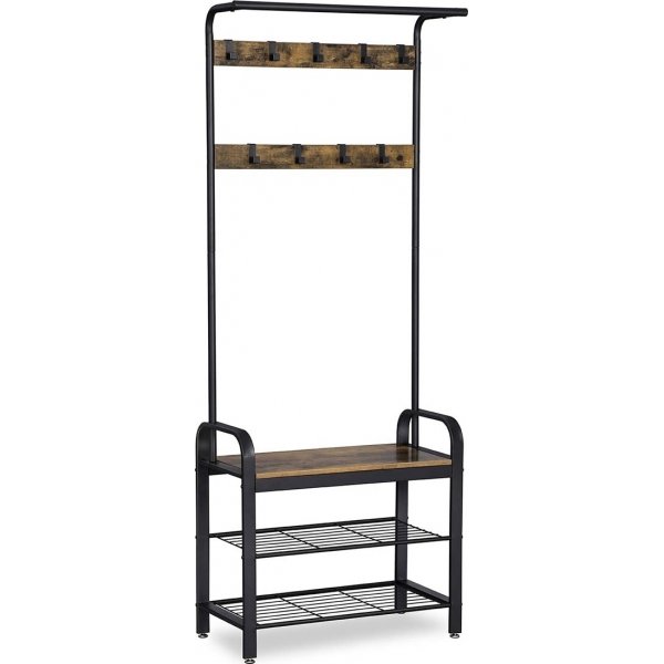Furir Flurmöbel 72 cm - Braun/Schwarz