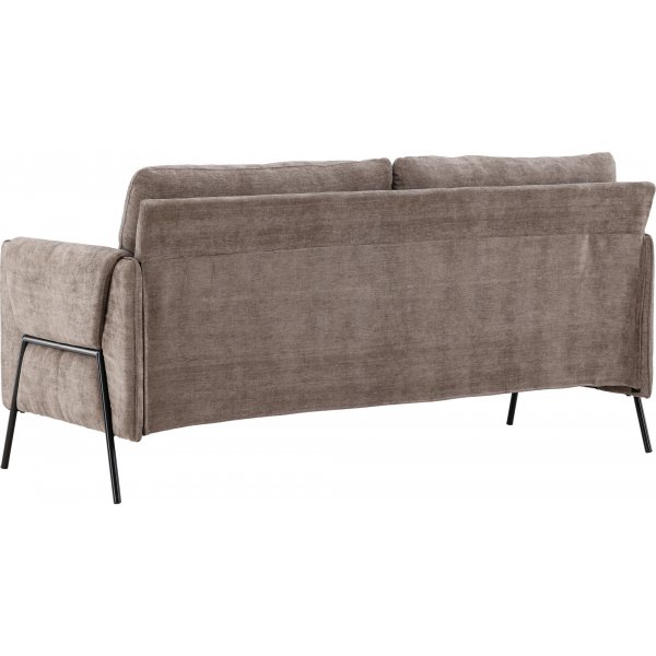 Indigofarbenes 2-Sitzer-Sofa - Beige Indigofarbenes 2-Sitzer-Sofa - Beige