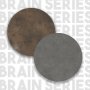 Brain Wandregal - Grau/Bronze