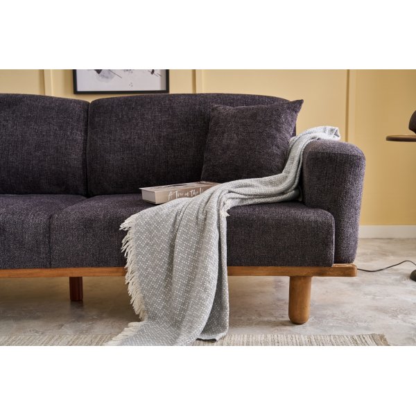 Reims 3-Sitzer-Sofa - Anthrazit