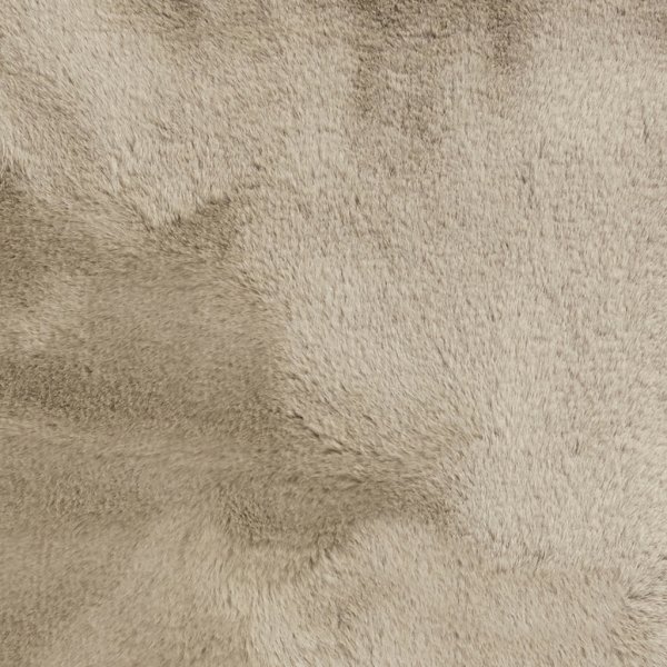 Flauschiges Kunstfell Taupe - 60 x 90 cm Flauschiges Kunstfell Taupe - 60 x 90 cm