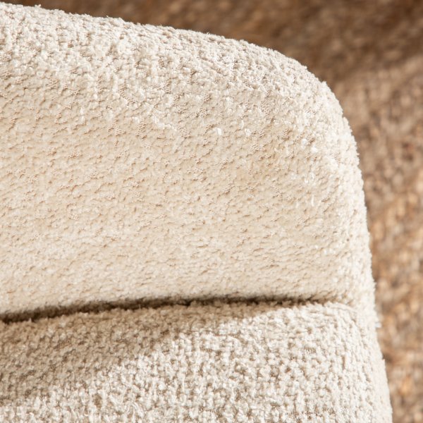 Flauschiger Kindersessel - Wei