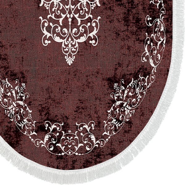 Badteppich Romantica - Burgund