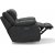 Elektrischer Kensington-Sessel mit verstellbarer Kopfsttze - Grau + Mbelpflegeset fr Textilien